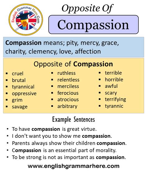 COMPASSIONATE Synonyms: 183 Similar and Opposite Words.